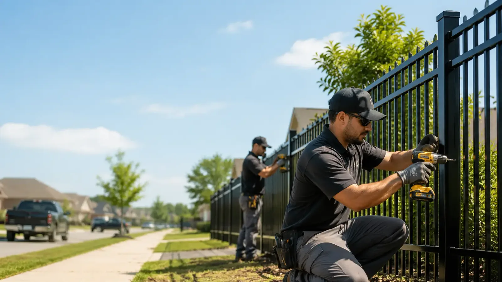Metal Fence Installation in Pickerel, WI